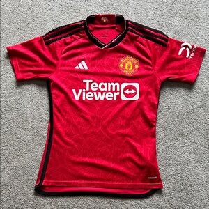 Manchester United Red Soccer Jersey - Adidas